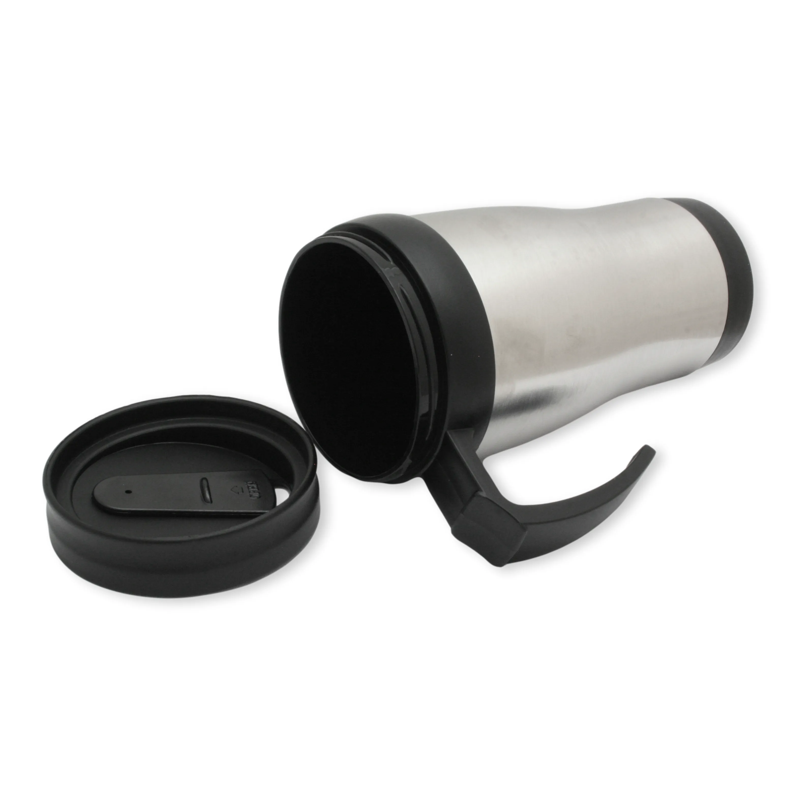 Standing Stag Insulated Travel Mug Stainless Steel