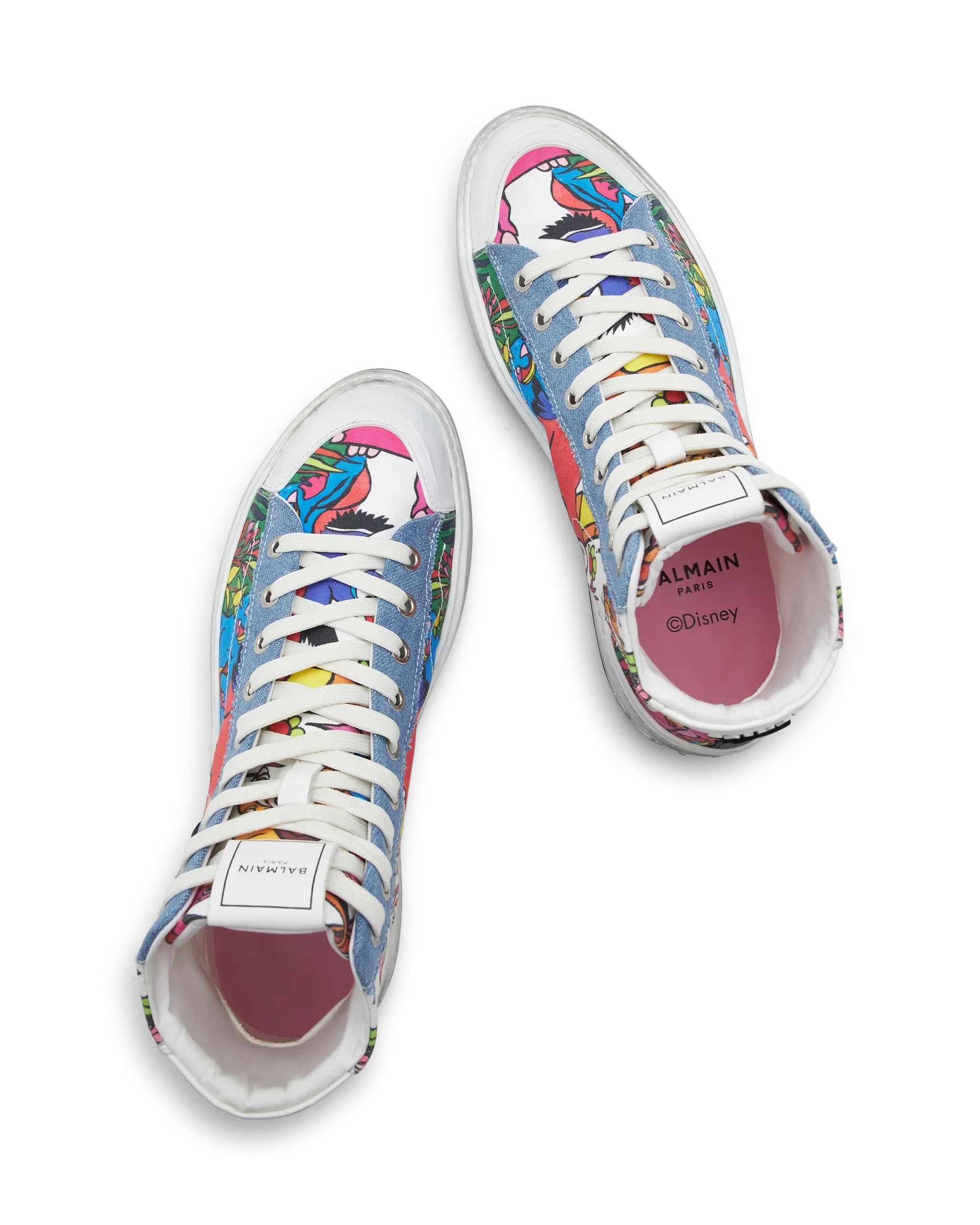 The Lion King B-Court Enfant Précoce Printed High Top Trainers