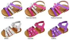 toddler girls assorted patent sandals Case of 72