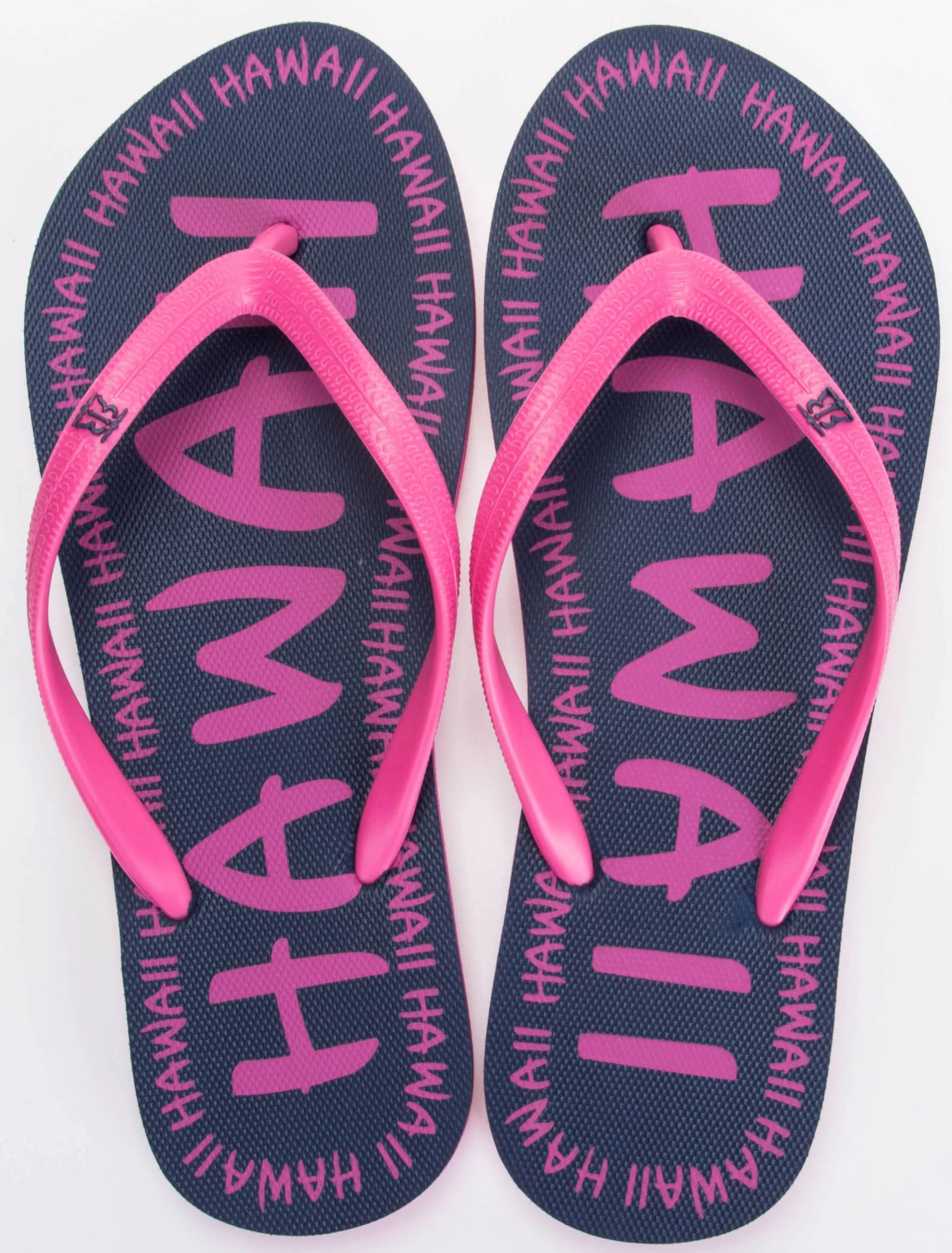 Tropical Vibes: Explore the Hawaii Outline Ladies Flip Flops