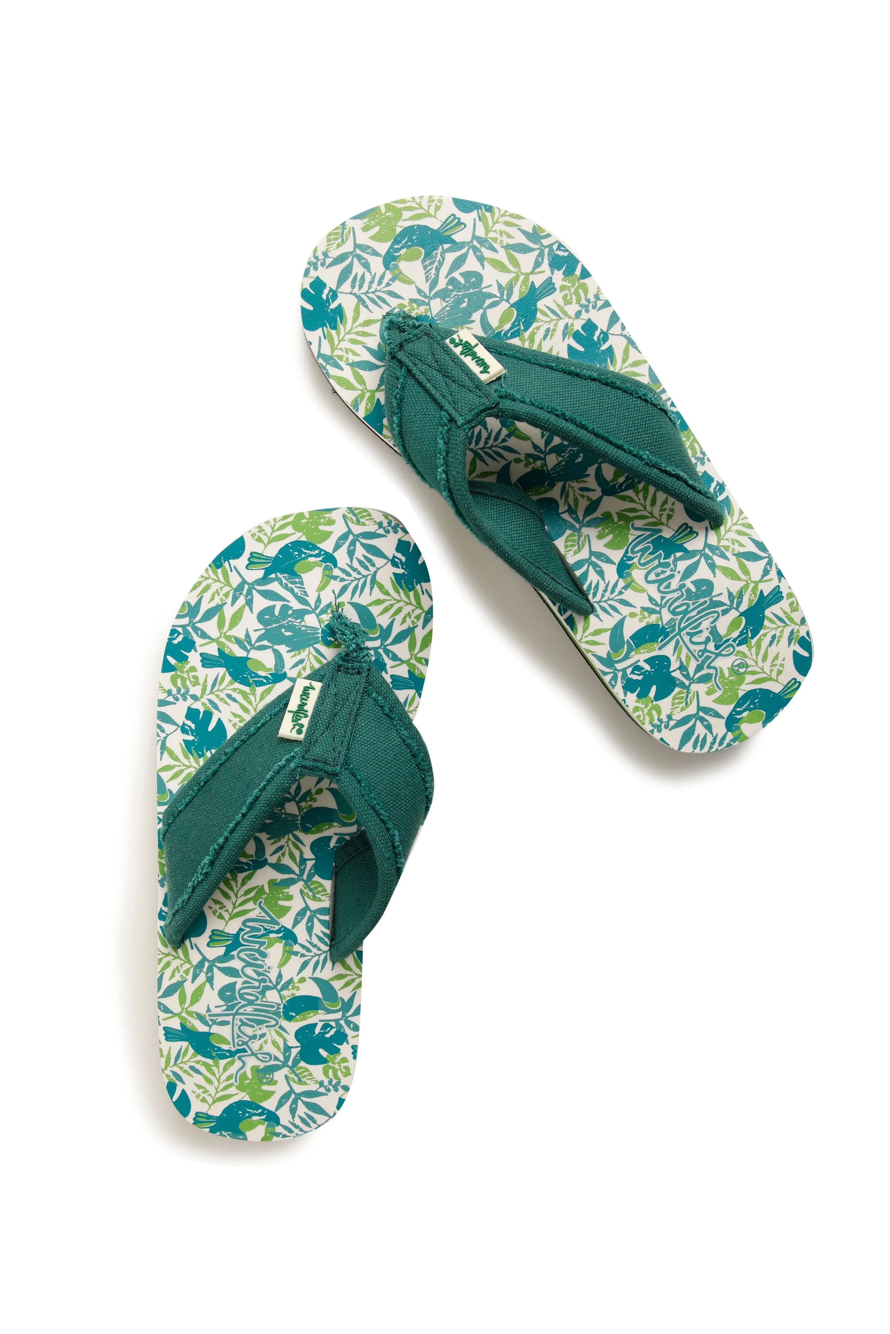 Weird Fish Salcombe Flip Flops - Kiwi