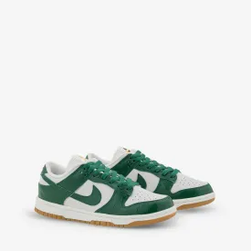 Women's Dunk Low LX Phantom | Gorge Green | Sail | Metallic Gold