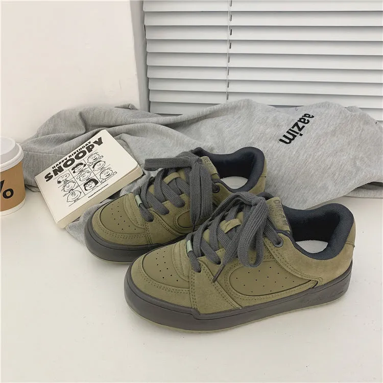 Women's Low-Top Skateboard Shoes Sneakers