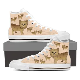 Yorkie 2 Canvas Shoes