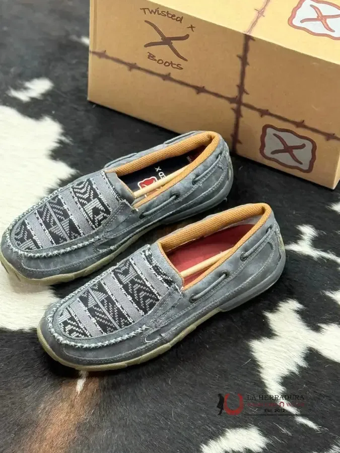 ZAPATOS TWISTED X SLIP ON DRIVING MOCS SLIP ON D TOW GREY MULTI