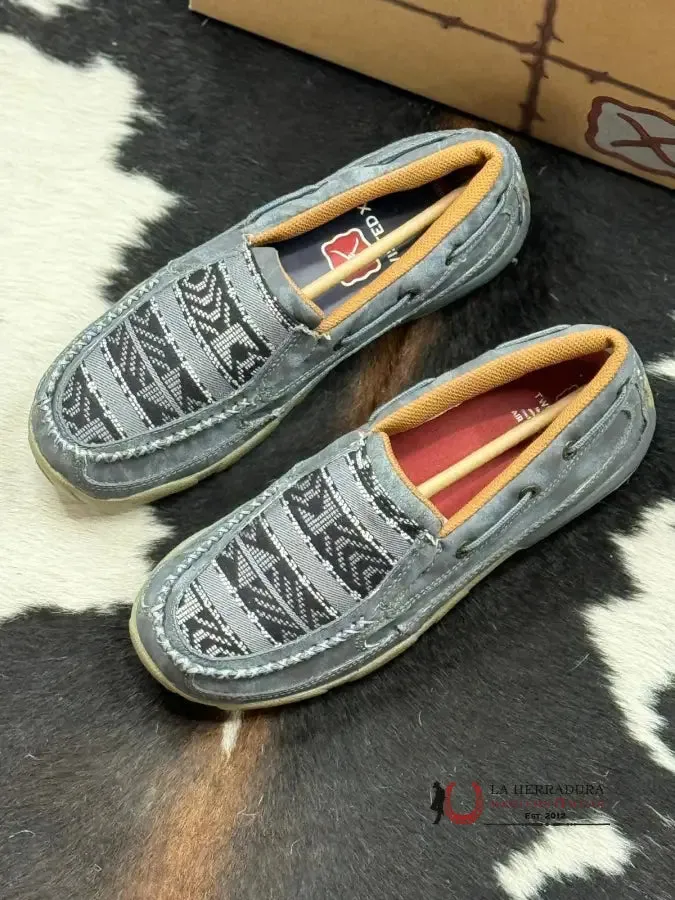 ZAPATOS TWISTED X SLIP ON DRIVING MOCS SLIP ON D TOW GREY MULTI